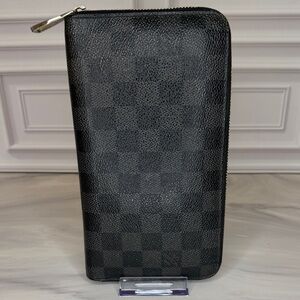 Louis Vuitton Damier Graphite Large Zip Organizer Wallet | Full Inclusion